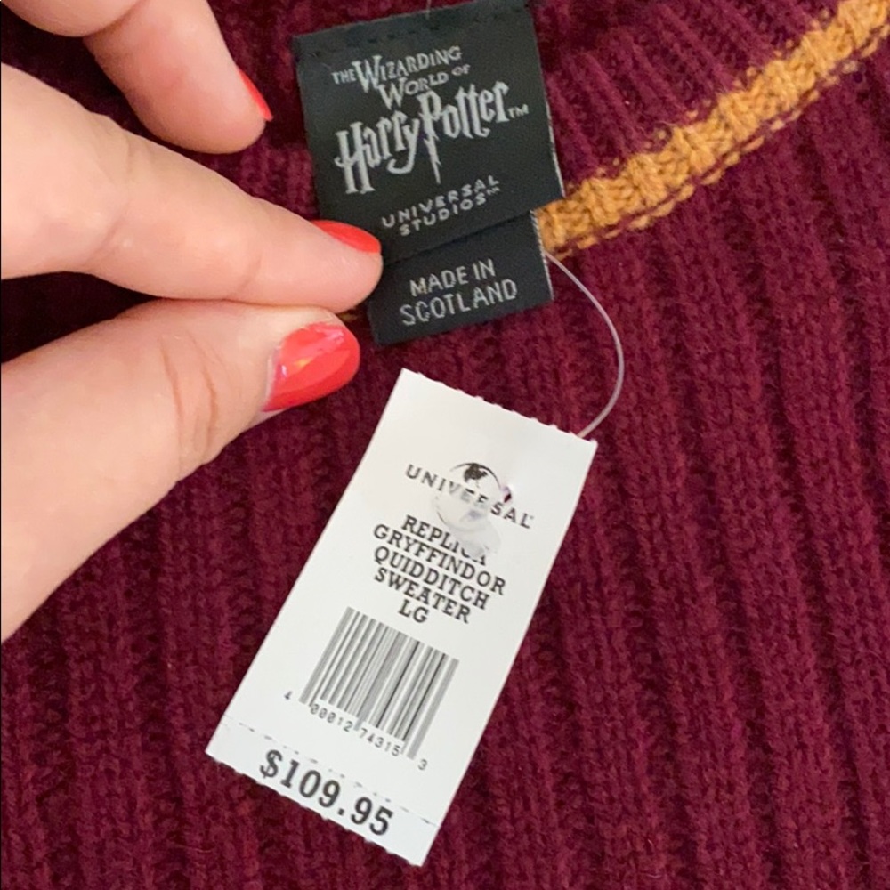 Harry Potter Gryffindor sweater